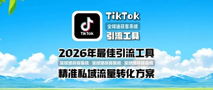 最佳TikTok<em>引流</em>工具推荐<em>精准</em>私域流量转化方案