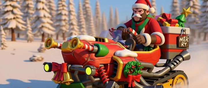 圣诞限定皮肤 · 冬日闪耀登场