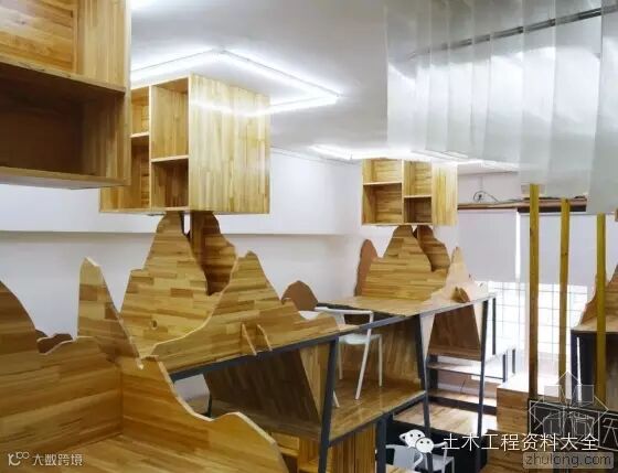 你见过这样的工作室么?办公还要爬上两层!