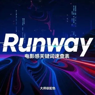 Runway电影感关键词速查表：一张表，让你的Ai视频秒变大片！