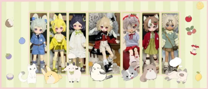 水果＋动物会碰撞出怎样火花？【水果硬糖研究所】12分BJD盲盒众筹火热进行，带走一只属于自己的陪伴人偶吧