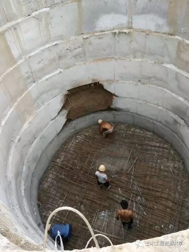 钢筋砼逆作法工作井施工案例分享!_1