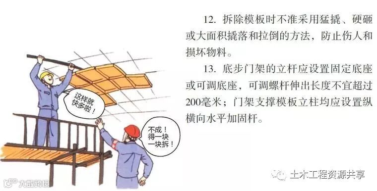 八个工种的施工漫画,看完后安全事故会减少80%!_32