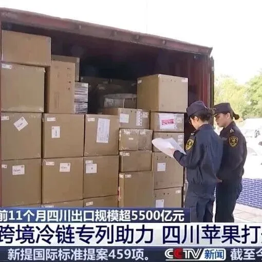 中央电视台【朝闻天下】：外贸一线观察 前11个月四川出口规模超5500亿元