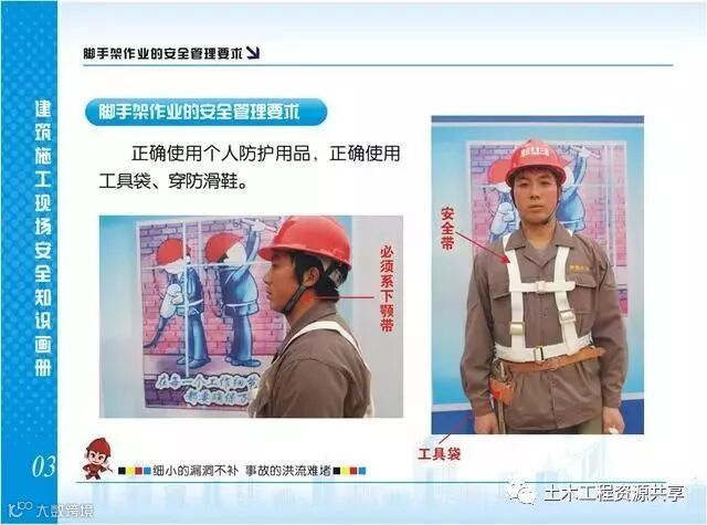 施工现场脚手架搭设标准规范做法画册,收藏有大用!_4