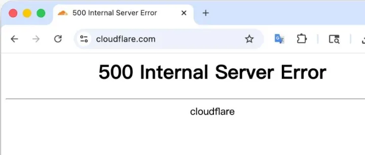Cloudflare, Shopify 又挂了