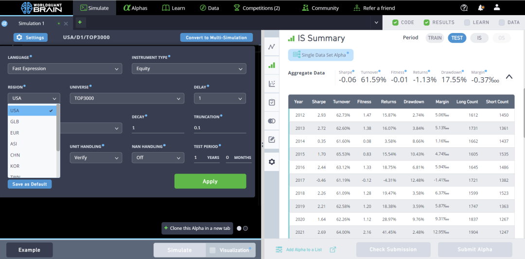 Worldquant Brain WorldQuant BRAIN 概览- 大数跨境