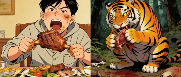 科普丨为什么动物捕猎后优先吃内脏？