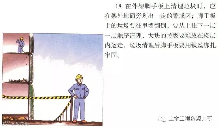 八个工种的施工漫画,看完后安全事故会减少80%!_12