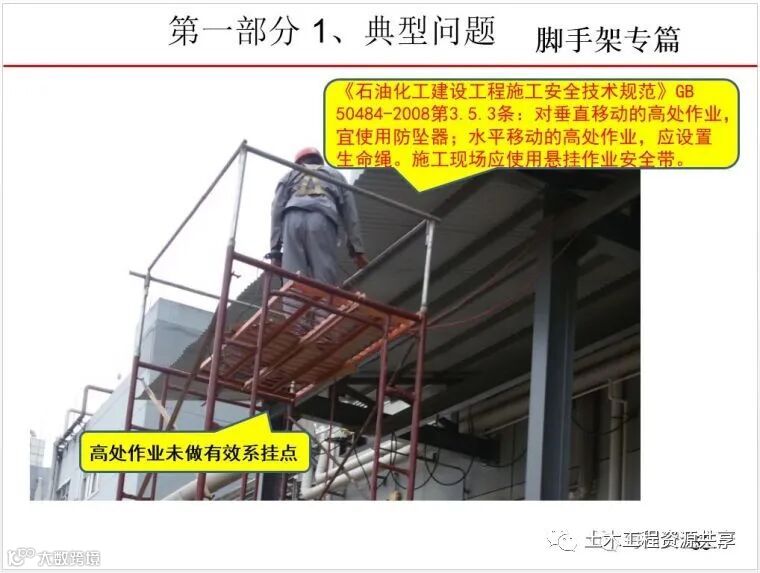 最全面的脚手架注意事项及防护措施图文详解_61
