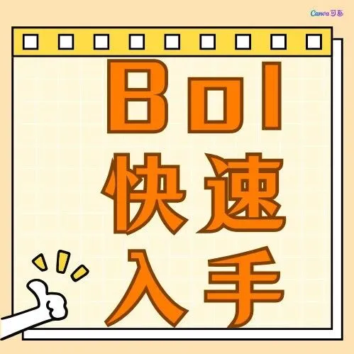 荷兰Bol快速入手攻略