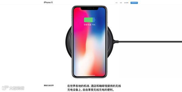 iPhone X无线充电