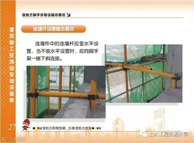施工现场脚手架搭设标准规范做法画册,收藏有大用!_28