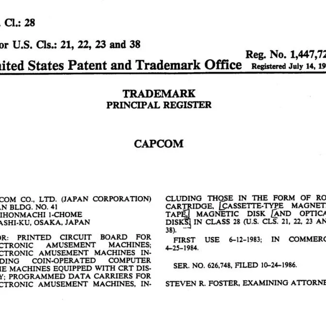 Capcom 三案连发！游戏IP周边卖家进入清场周期