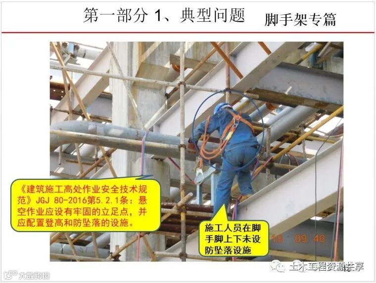 最全面的脚手架注意事项及防护措施图文详解_57