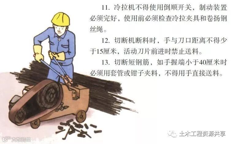 八个工种的施工漫画,看完后安全事故会减少80%!_21