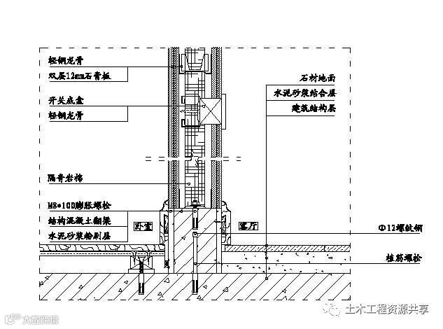 精装修工程细部节点构造施工示意图,就是这么全!_59