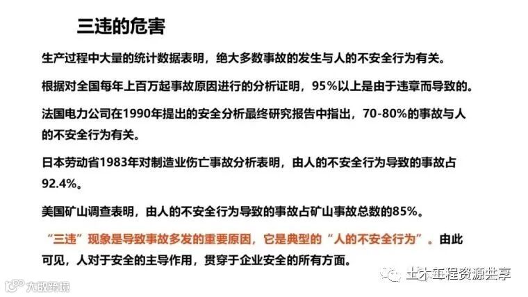 收藏!最全面的“反三违”培训知识手册!_191