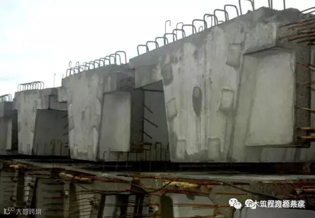 后张法预应力箱梁施工做法细节展示-箱梁码放