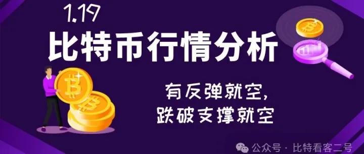 1.19比特币行情分析：多头量能衰竭,空头力量增强
