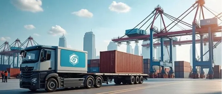 四海万联港口自动驾驶物流车解决方案