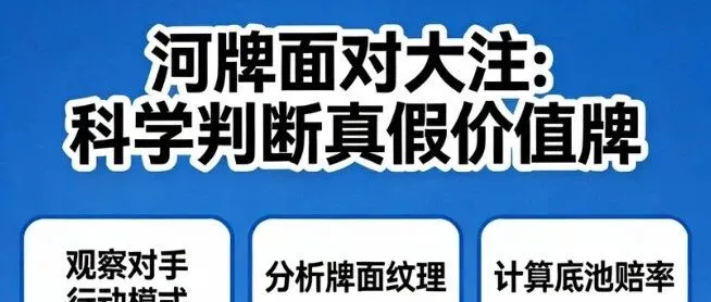 河<em>牌</em>面对<em>大</em>注：如何科学判断真假价值<em>牌</em>