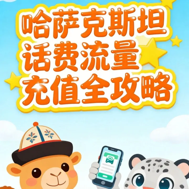 哈萨克斯坦| 运营商选择，话费代码充值全攻略