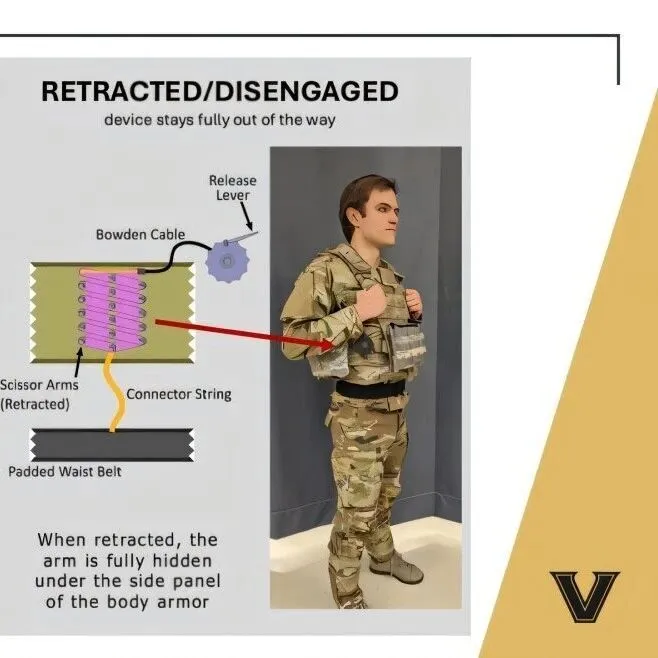 美研发可<em>穿戴</em><em>设备</em>将防弹衣重量减轻90%