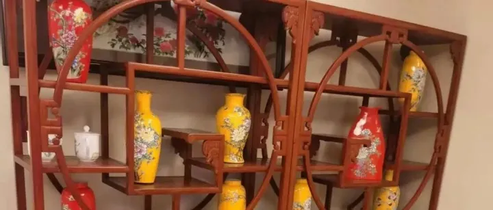 缅甸花梨-博古架