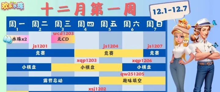 《欢乐水珠》12.1-12.7<em>活动</em><em>兑换</em><em>码</em>福利全攻略