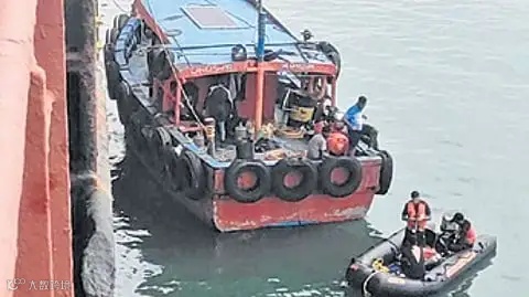 Search operation for the missing Chinese crew member underway