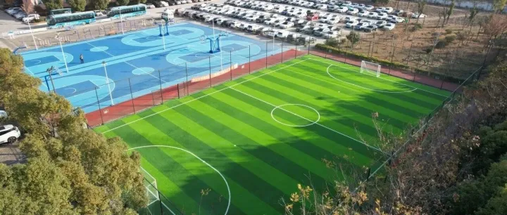 为群众办实事丨海门基地生活区运动场地焕新启用