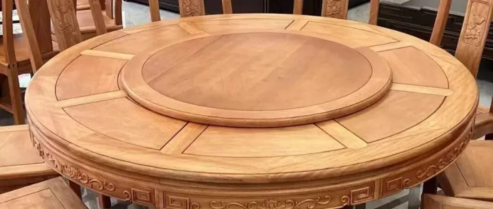 印尼金花梨圆餐台2025年