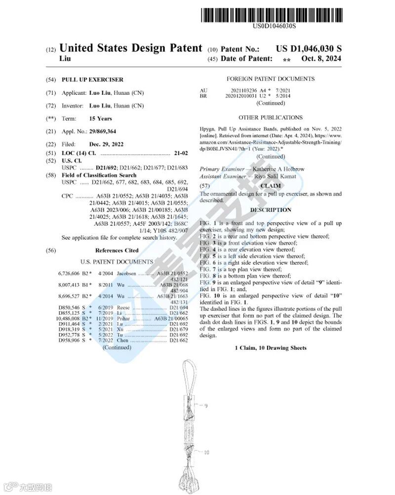 5-cv-62604，引体向上训练带发起匿名维权，需警惕TRO冻结"