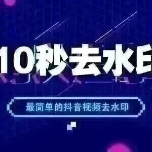 去水印、支持主流短视频平台