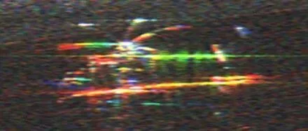 静止状态的直升机和启动状态的直升机在雷达图像上有什么区别