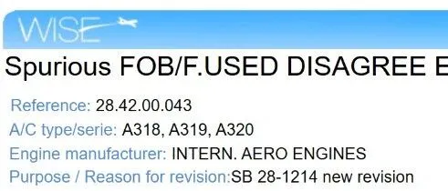 <em>USED</em>/FOB DISAGREE