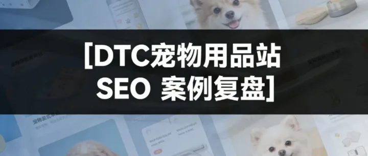 DTC宠物用品站SEO案例复盘：SEO直接提升 60% ROI