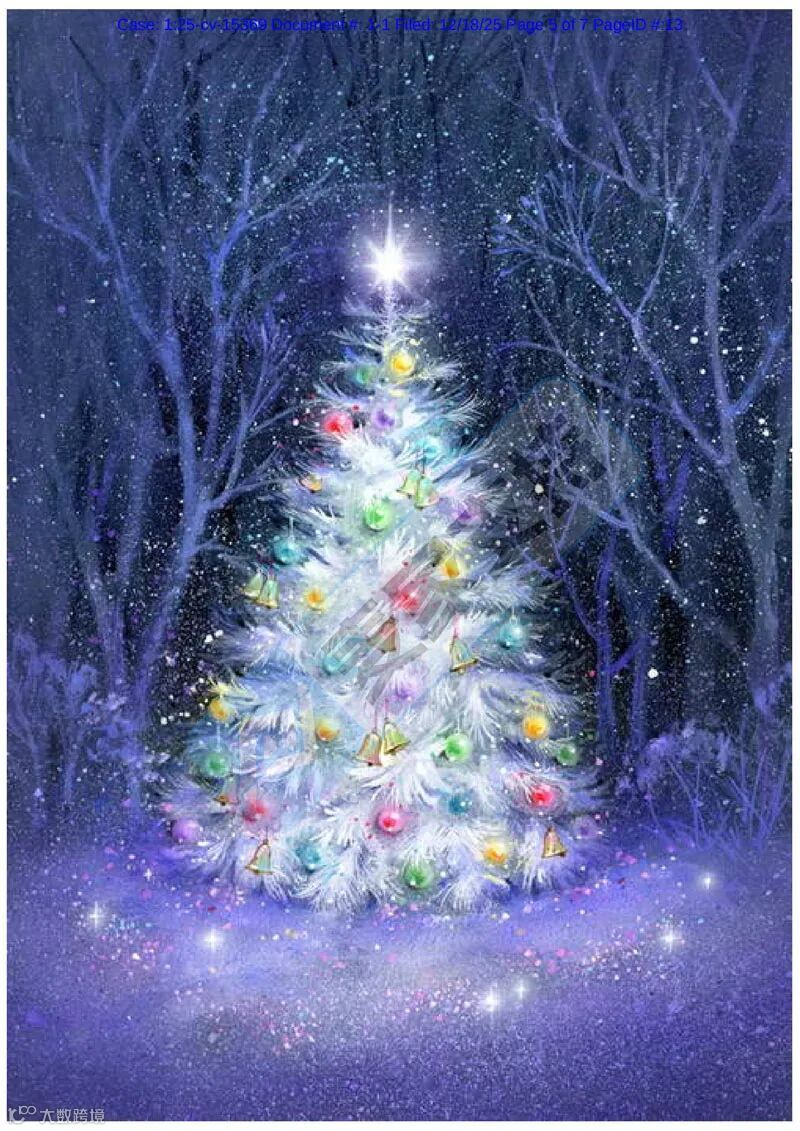 5-cv-15369，三张冬季主题版权跨境维权进行时，当心TRO冻结风险！"