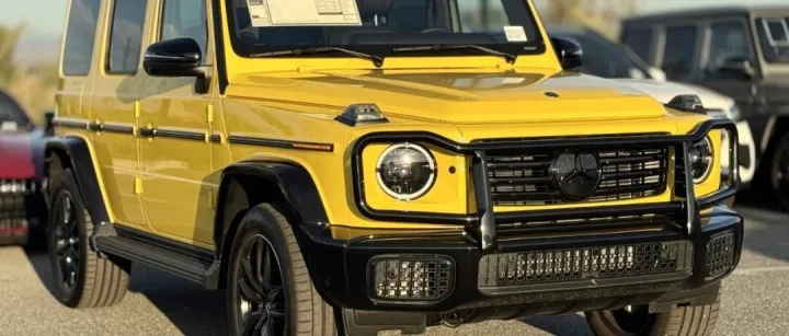 新2025梅<em>賽</em>德斯-賓士G級G 550 越野<em>車</em> - 044916海外現<em>車</em>預定後(4-8周到港):$170,245