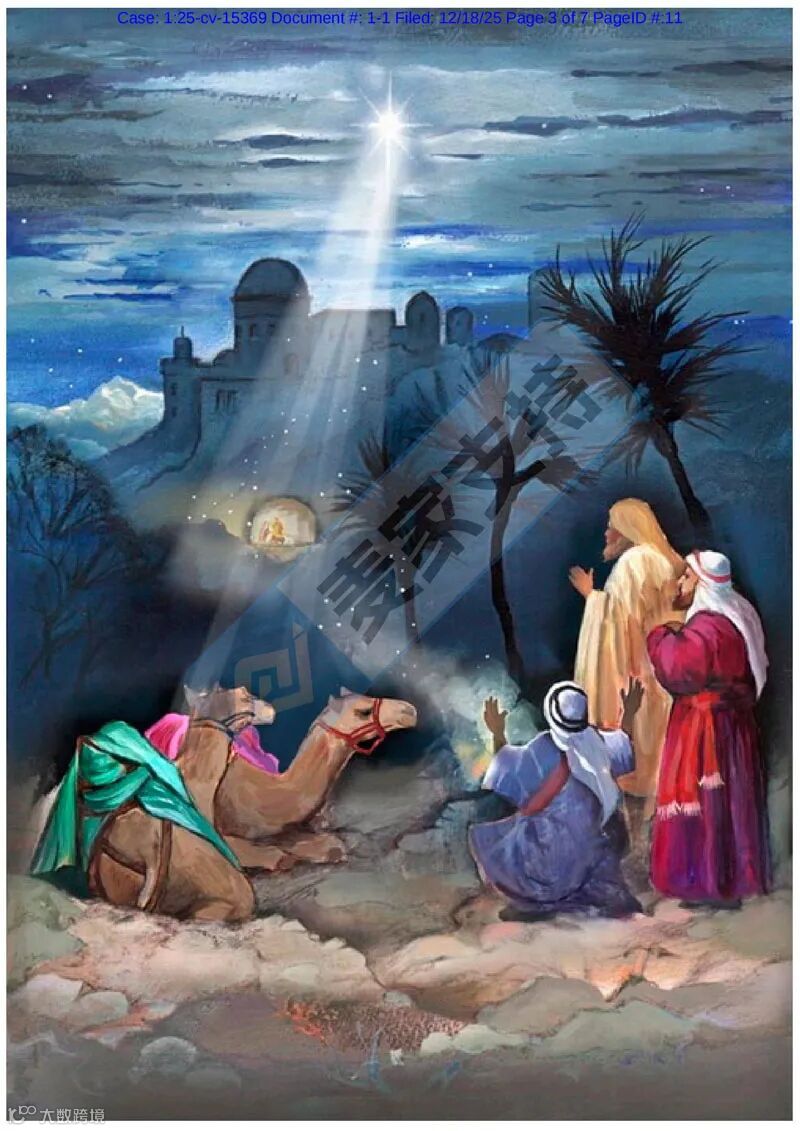 5-cv-15369，三张冬季主题版权跨境维权进行时，当心TRO冻结风险！"