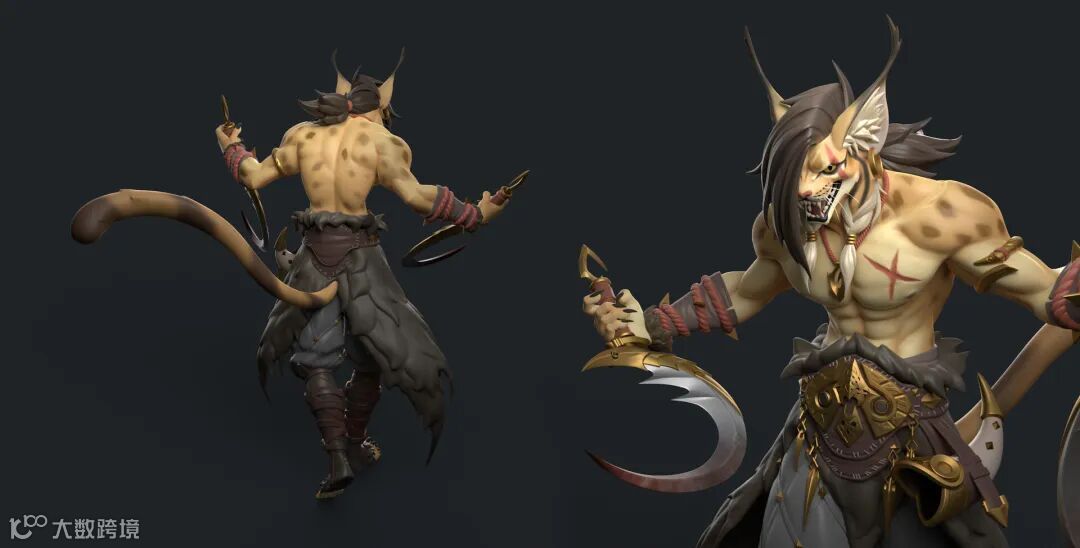 Viking cat Blade Tooth Floki