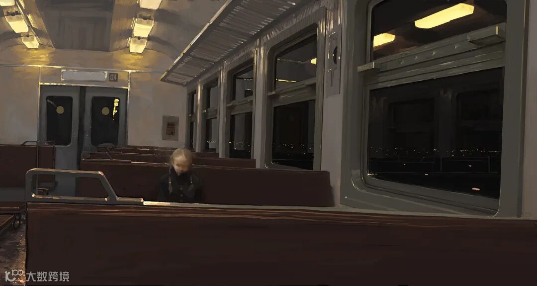 Suburban train/Электричка