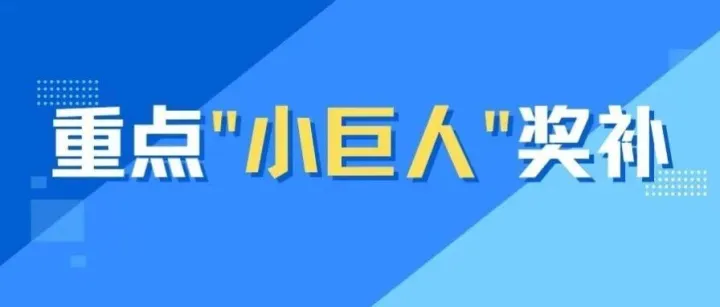 2025年新一轮第二批重点“小巨人”企业实施期初奖补资金拟资助计划公示