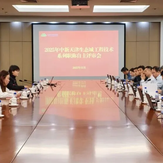 生态城举办2025年度职称自主评审会议