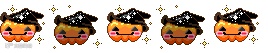 万圣节南瓜动态分割线