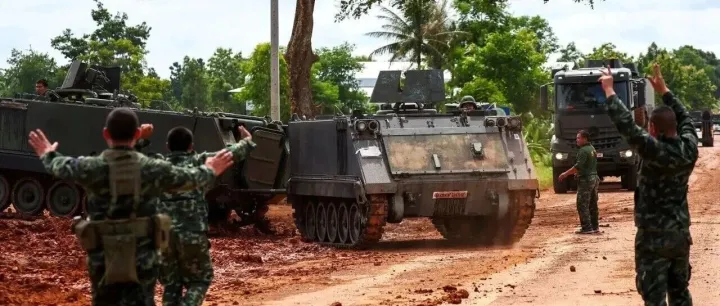柬泰边境口岸全面关闭，泰国湾遭封锁！