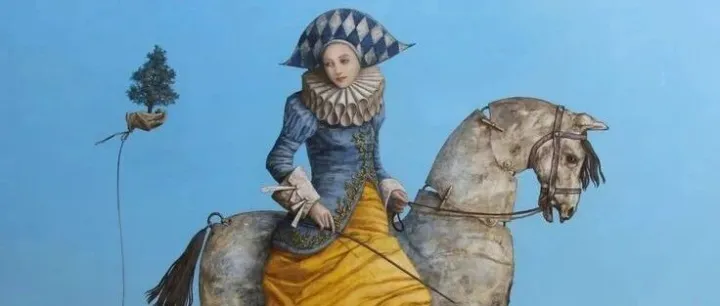 设计｜自学成才的<em>法国</em>超现实主义女<em>画家</em>：Catherine Chauloux 凯瑟琳·肖卢