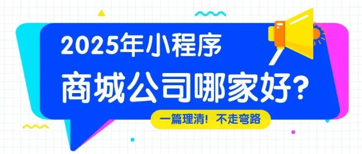 2025年小程序商城公司哪家好？