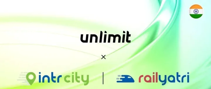 Unlimit與RailYatri和IntrCity SmartBus達(dá)成合作，為印度最大出行平臺(tái)提供無縫支付服務(wù)